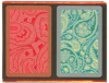 Congress Playing Card Set: Paisley II - 2-deck Bridge Set, Regular Index